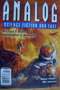 Pulp fiction-bladet Analog. Jeg har hatt en over gjennomsnittet interesse for science fiction siden barndommen, men det skal være atypisk for NLD.